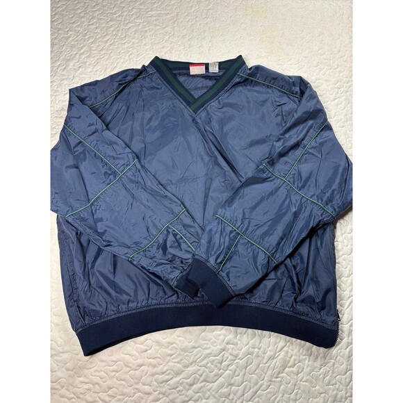 Vintage men’s Athletic Works Blue Wind Breaker size xl - Picture 1 of 6